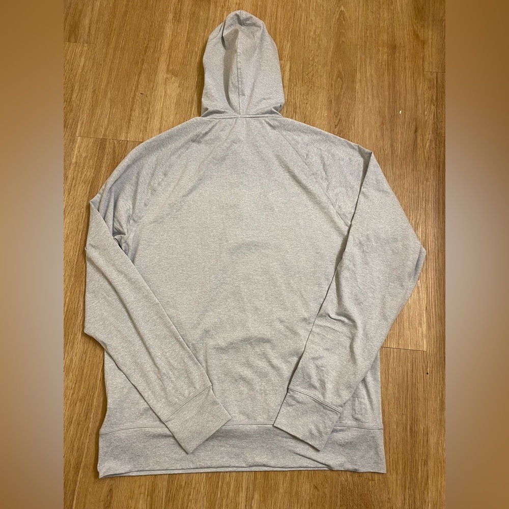 Vuori Light Gray Half-Zip Hoodie Pullover - Picture 2 of 6
